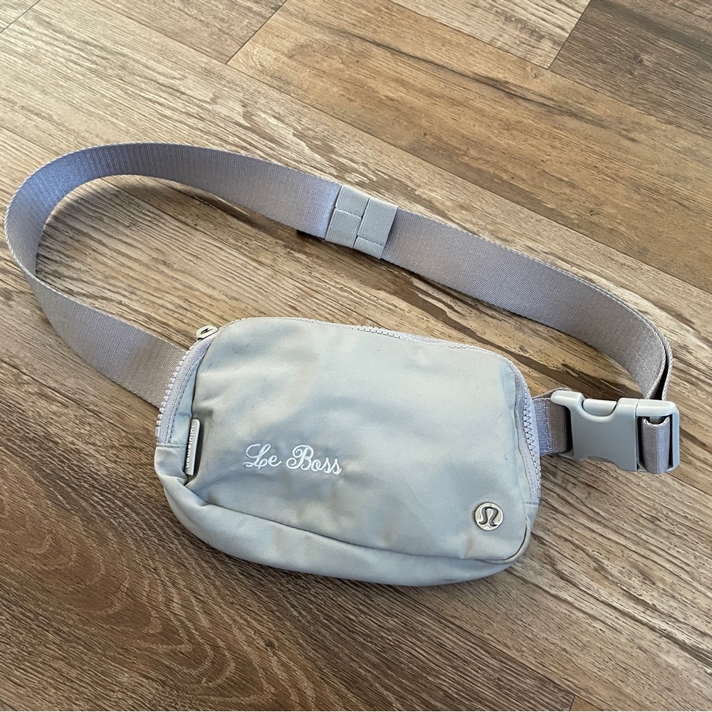 Lululemon gray everywhere belt bag